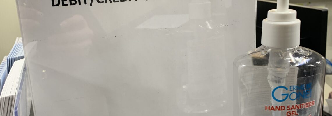 “Sorry, No Cash Allowed”